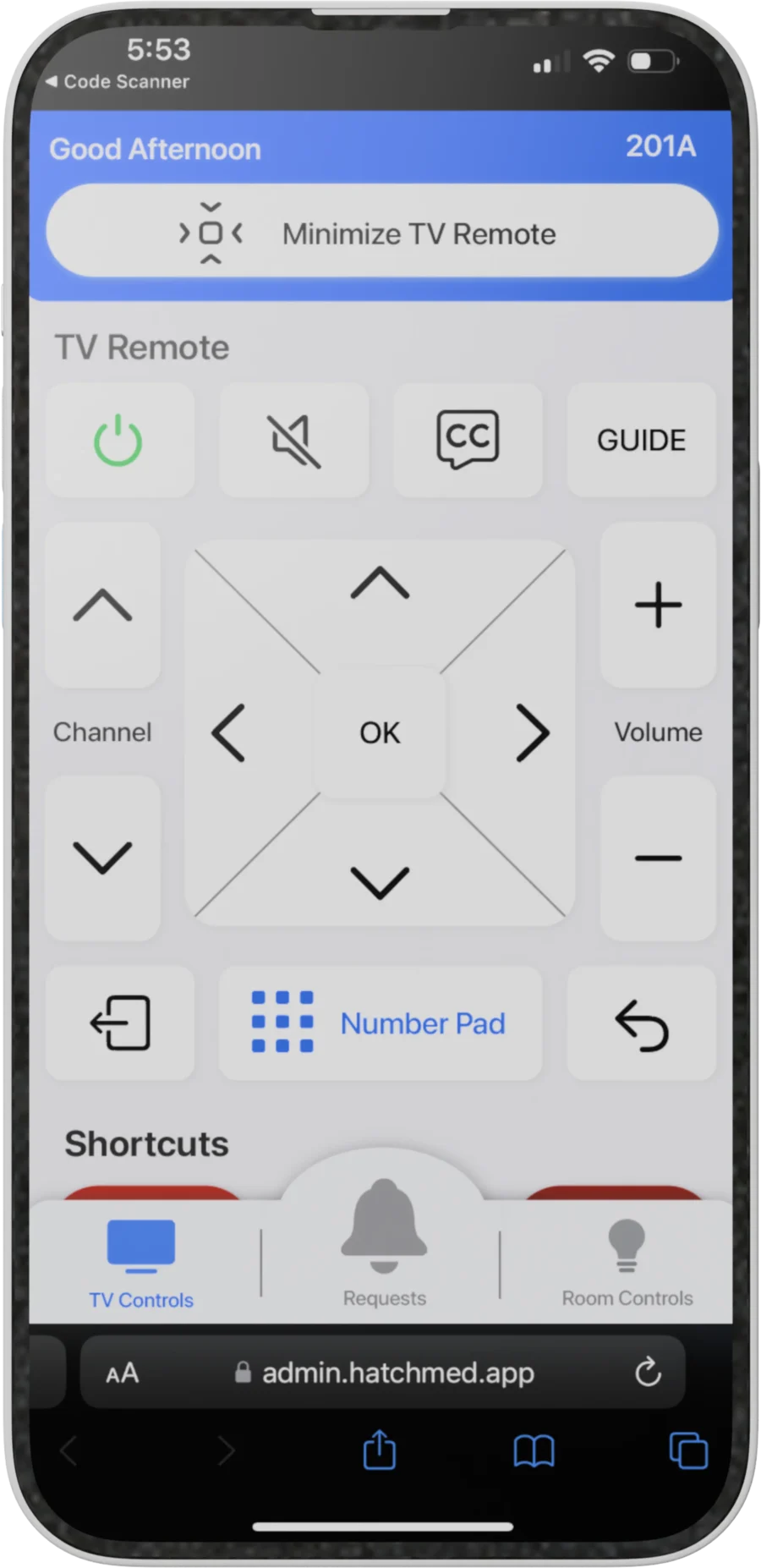 ComCierge BYOD interactive TV navigation